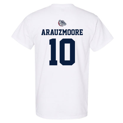 Gonzaga - NCAA Men's Basketball : Joaquim ArauzMoore - T-Shirt Sports Shersey