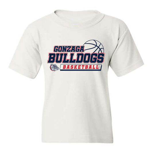 Gonzaga - NCAA Men's Basketball : Braden Huff - Youth T-Shirt Sports Shersey