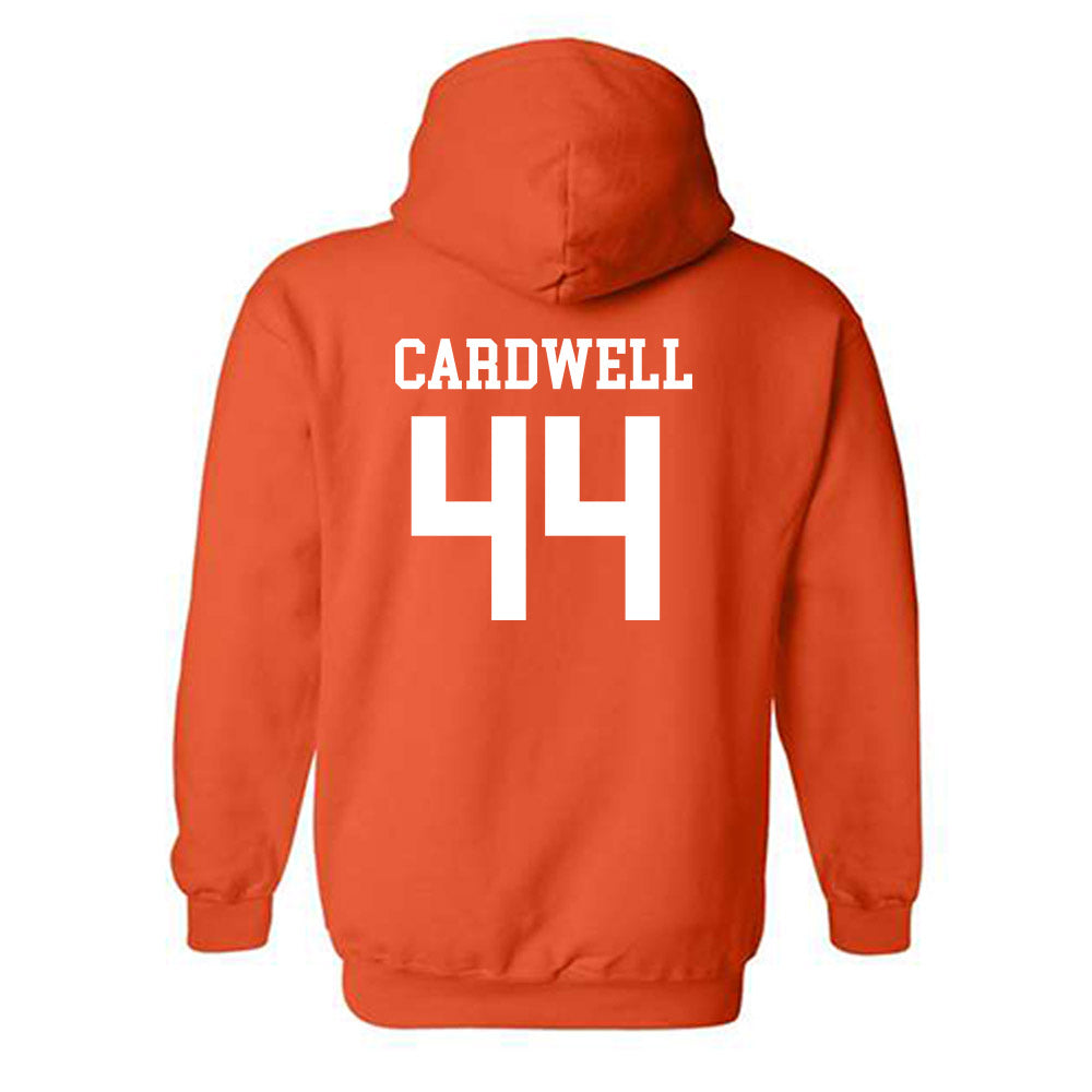 Auburn - NCAA Men's Basketball : Dylan Cardwell - Hooded Sweatshirt Sports Shersey