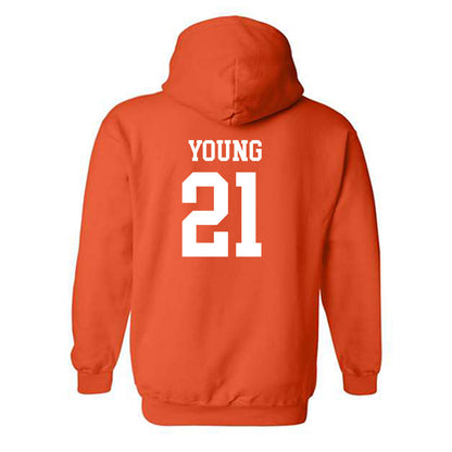 Auburn - NCAA Women's Basketball : Audia Young - Hooded Sweatshirt Sports Shersey