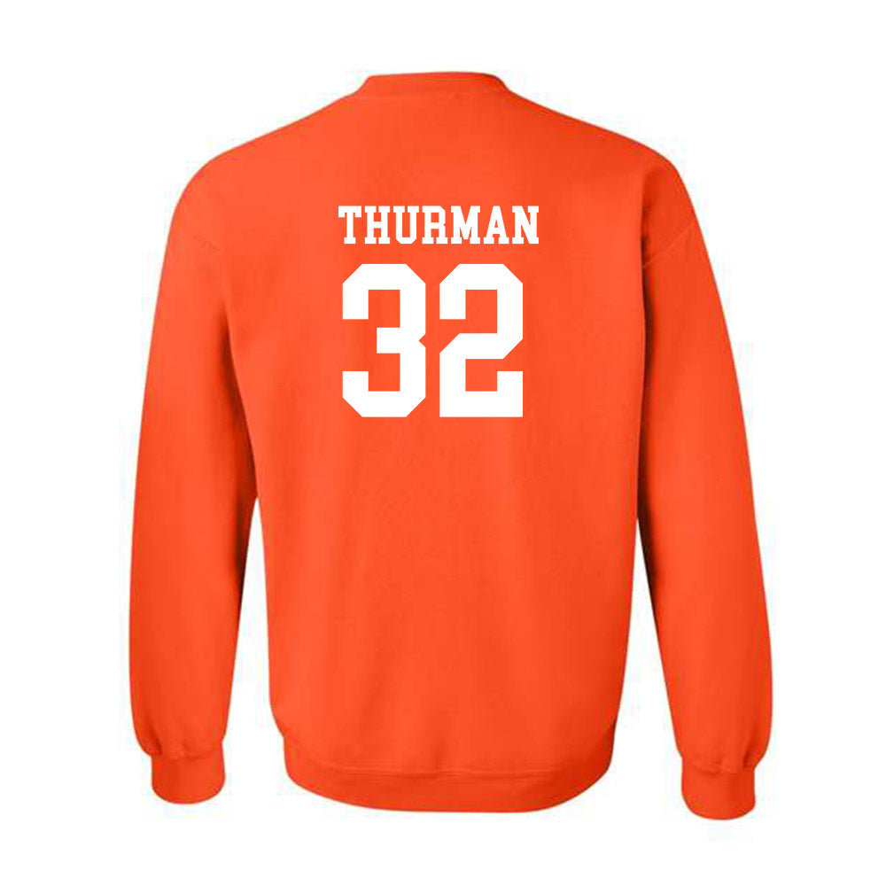 Auburn - NCAA Women's Basketball : Timya Thurman - Crewneck Sweatshirt Sports Shersey