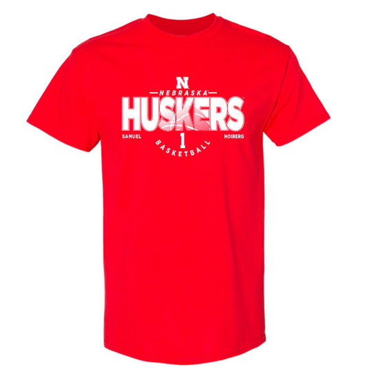 Nebraska - NCAA Men's Basketball : Samuel Hoiberg - T-Shirt Classic Fashion Shersey