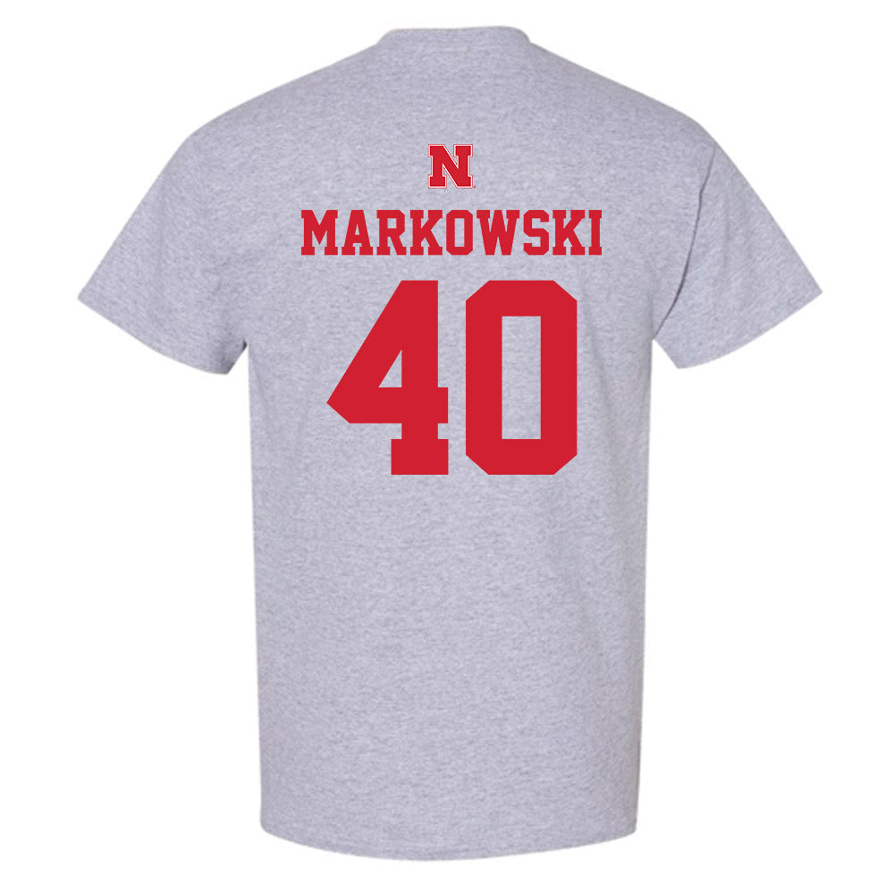 Nebraska - NCAA Women's Basketball : Alexis Markowski - T-Shirt Sports Shersey