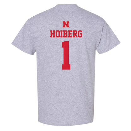 Nebraska - NCAA Men's Basketball : Samuel Hoiberg - T-Shirt Sports Shersey