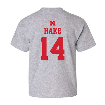 Nebraska - NCAA Women's Basketball : Callin Hake - Youth T-Shirt Sports Shersey