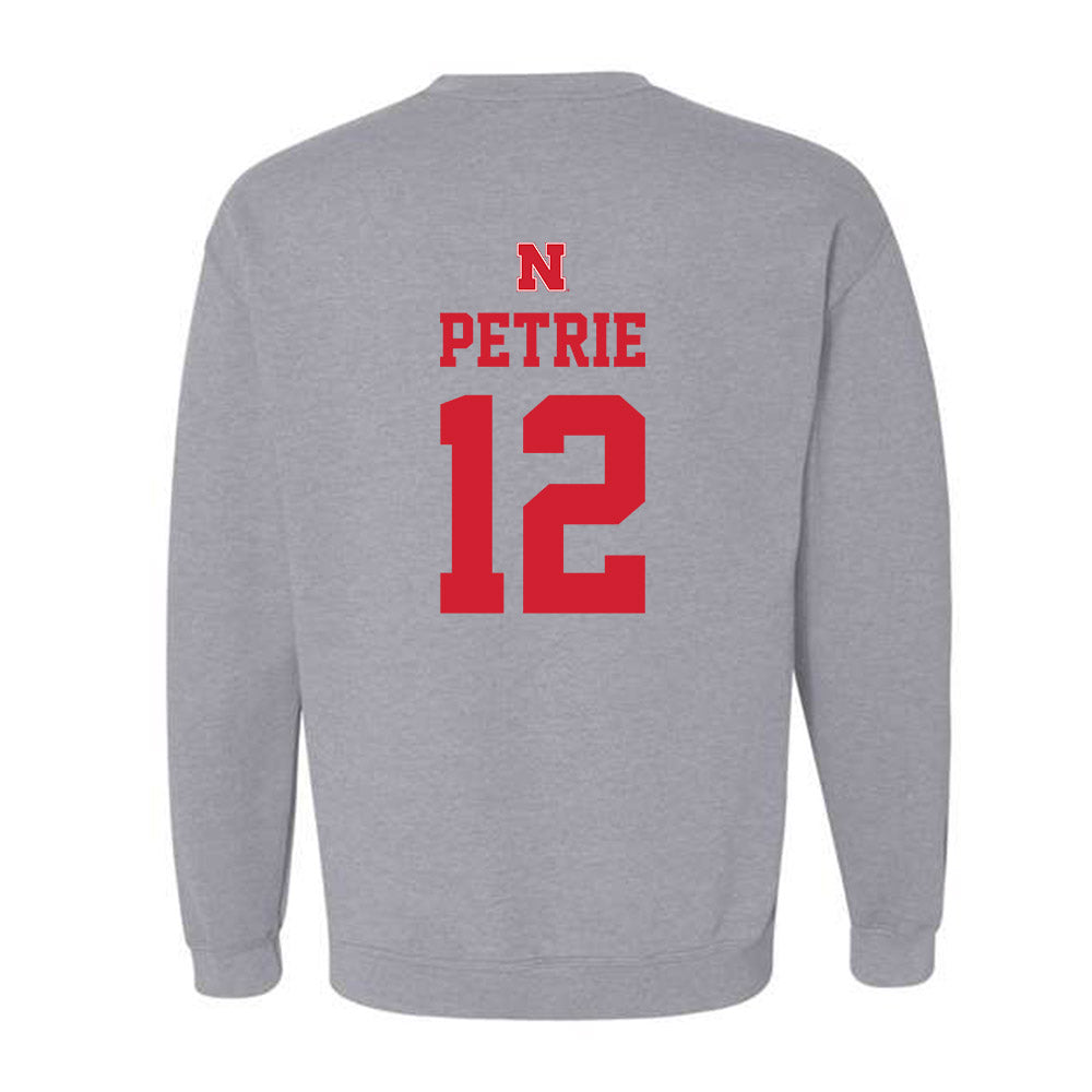 Nebraska - NCAA Women's Basketball : Jessica Petrie - Crewneck Sweatshirt Sports Shersey