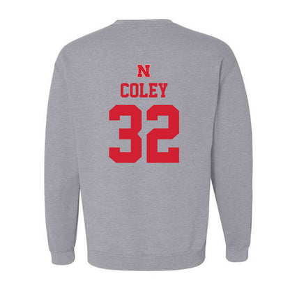 Nebraska - NCAA Women's Basketball : Kendall Coley - Crewneck Sweatshirt Sports Shersey