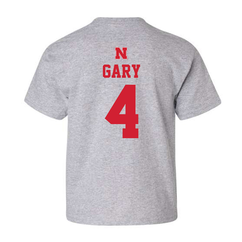 Nebraska - NCAA Men's Basketball : Juwan Gary - Youth T-Shirt Sports Shersey