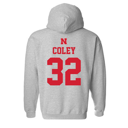 Nebraska - NCAA Women's Basketball : Kendall Coley - Hooded Sweatshirt Sports Shersey