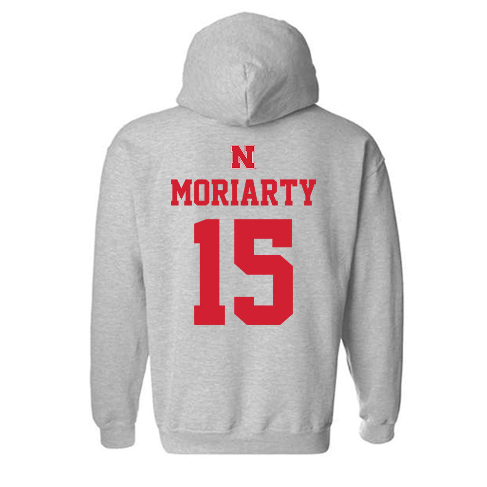 Nebraska - NCAA Women's Basketball : Kendall Moriarty - Hooded Sweatshirt Sports Shersey