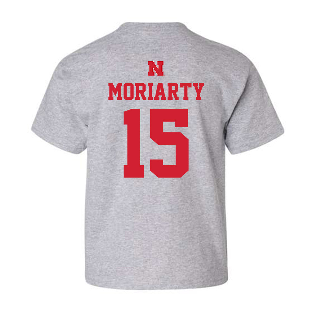 Nebraska - NCAA Women's Basketball : Kendall Moriarty - Youth T-Shirt Sports Shersey