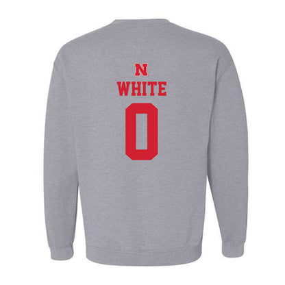 Nebraska - NCAA Women's Basketball : Darian White - Crewneck Sweatshirt Sports Shersey