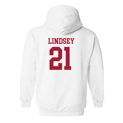 Arkansas - NCAA Women's Basketball : Loren Lindsey - Hooded Sweatshirt Sports Shersey