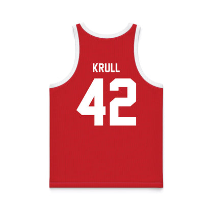 Nebraska - NCAA Women's Basketball : Maddie Krull - Red Fashion Jersey