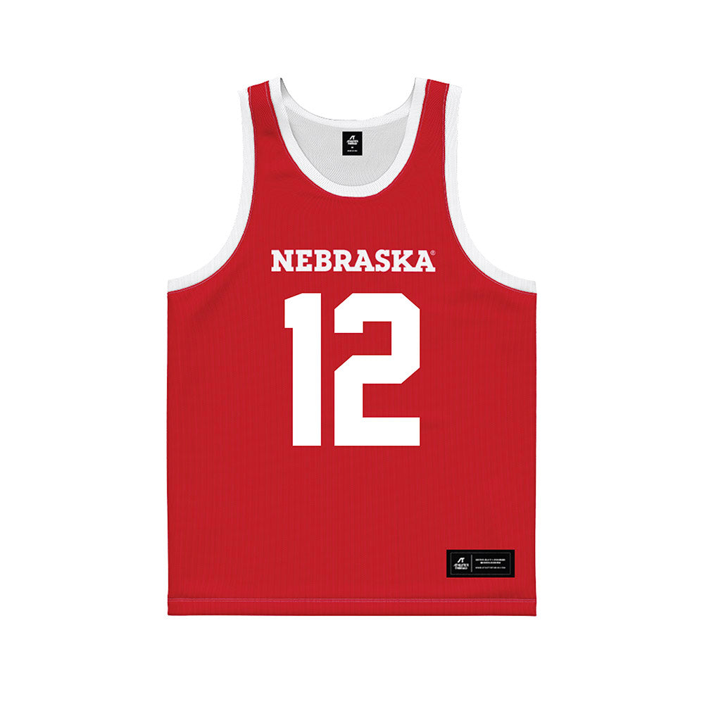 Nebraska - NCAA Women's Basketball : Jessica Petrie - Red Fashion Jersey