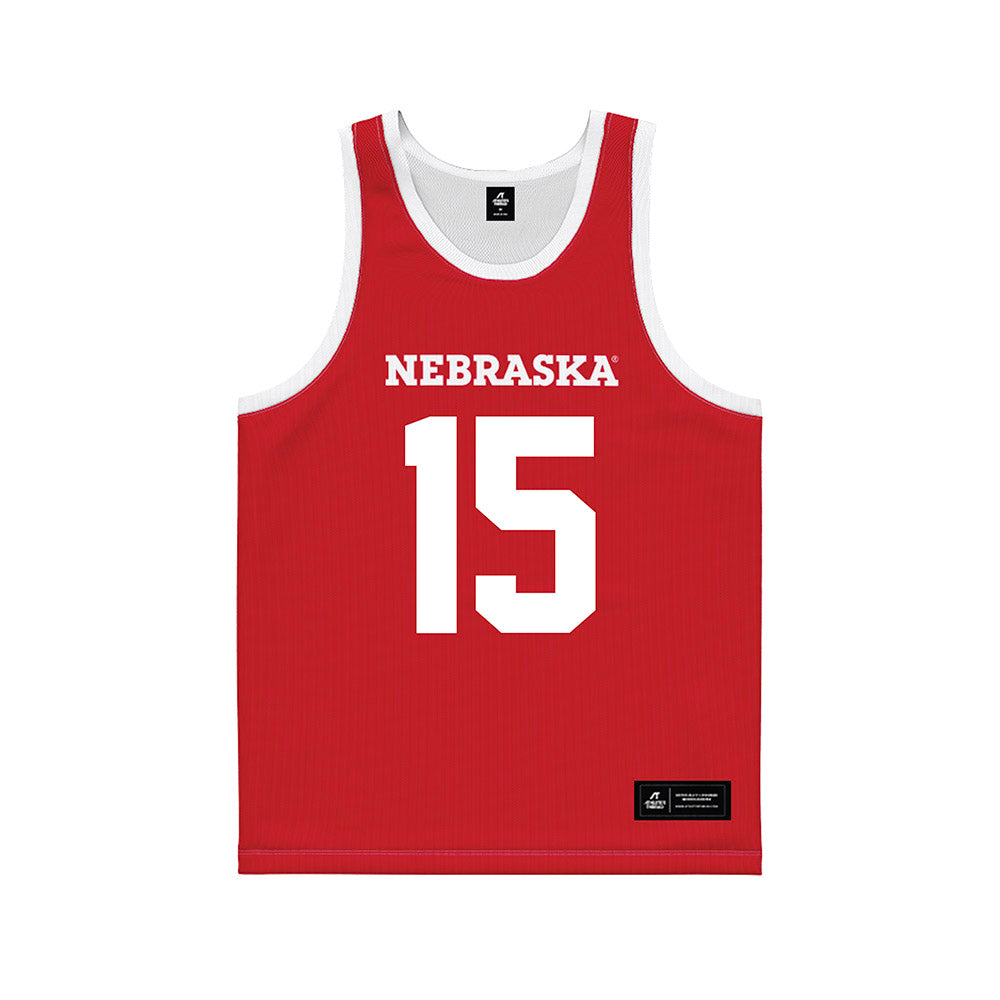 Nebraska - NCAA Women's Basketball : Kendall Moriarty - Red Fashion Jersey