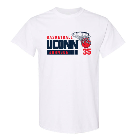 UConn - NCAA Men's Basketball : Samson Johnson - T-Shirt Classic Fashion Shersey