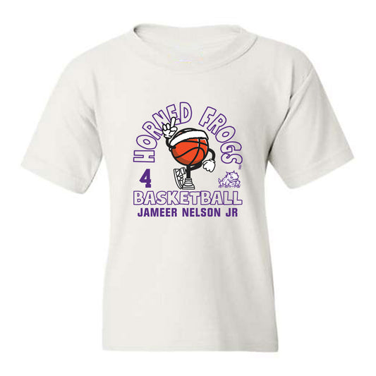 TCU - NCAA Men's Basketball : Jameer Nelson Jr - Youth T-Shirt Fashion Shersey