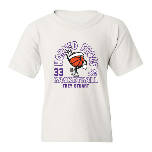 TCU - NCAA Men's Basketball : Trey Stuart - Youth T-Shirt Fashion Shersey