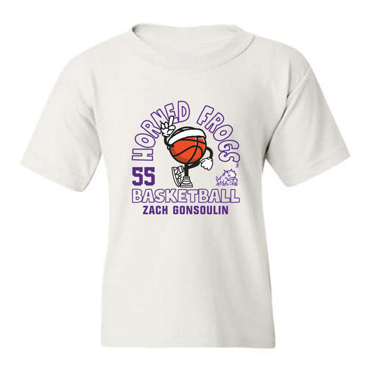 TCU - NCAA Men's Basketball : Zach Gonsoulin - Youth T-Shirt Fashion Shersey