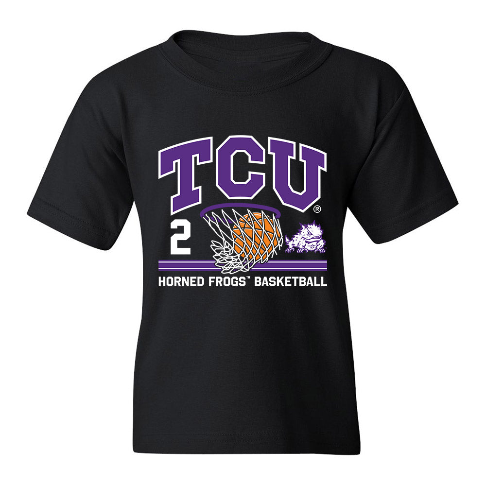 TCU - NCAA Men's Basketball : Emanuel Miller - Youth T-Shirt Sports Shersey