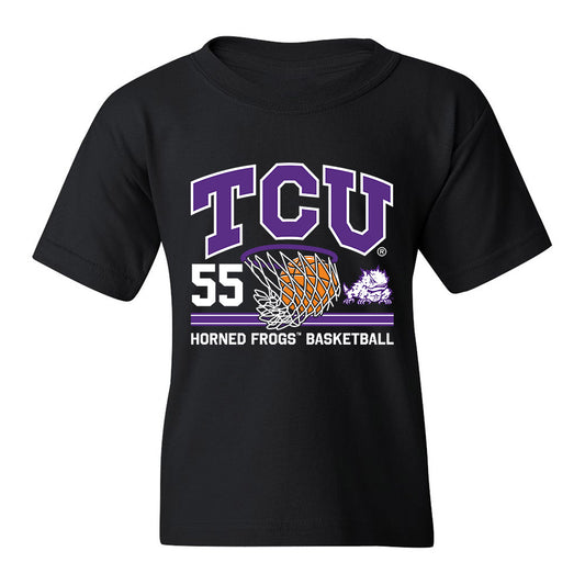 TCU - NCAA Men's Basketball : Zach Gonsoulin - Youth T-Shirt Sports Shersey