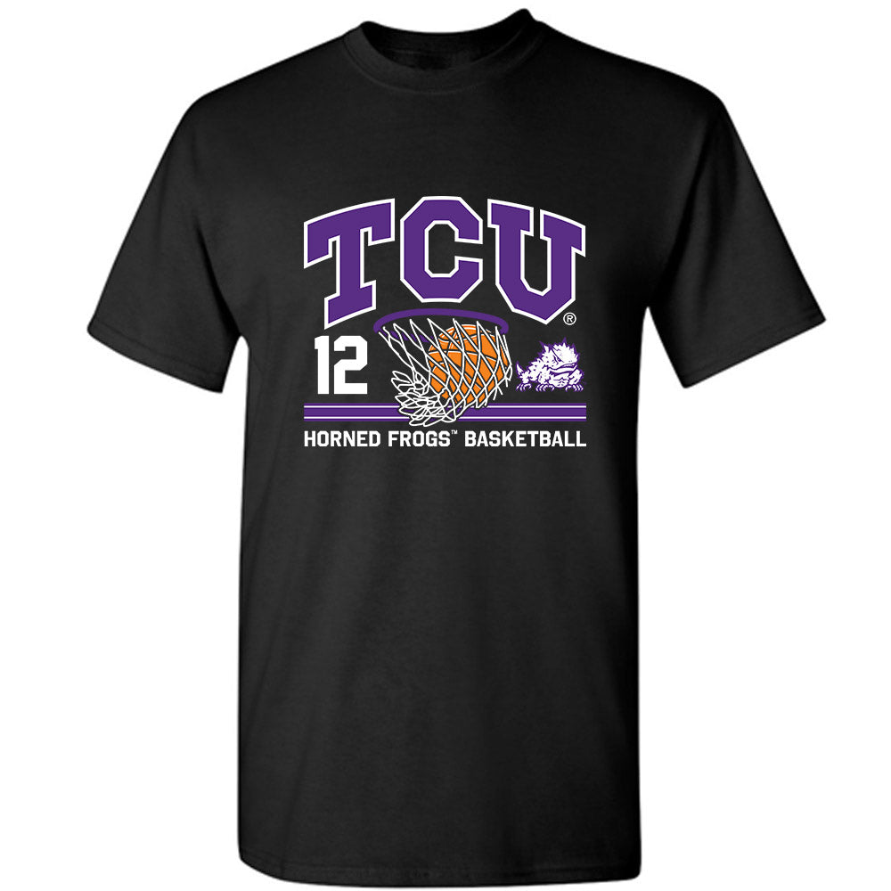 TCU - NCAA Men's Basketball : Xavier Cork - T-Shirt Sports Shersey