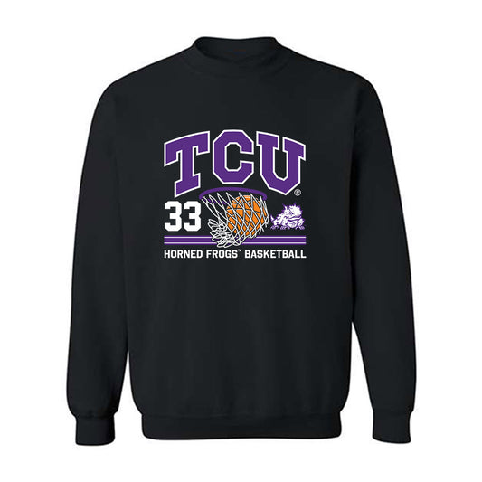 TCU - NCAA Men's Basketball : Trey Stuart - Crewneck Sweatshirt Sports Shersey
