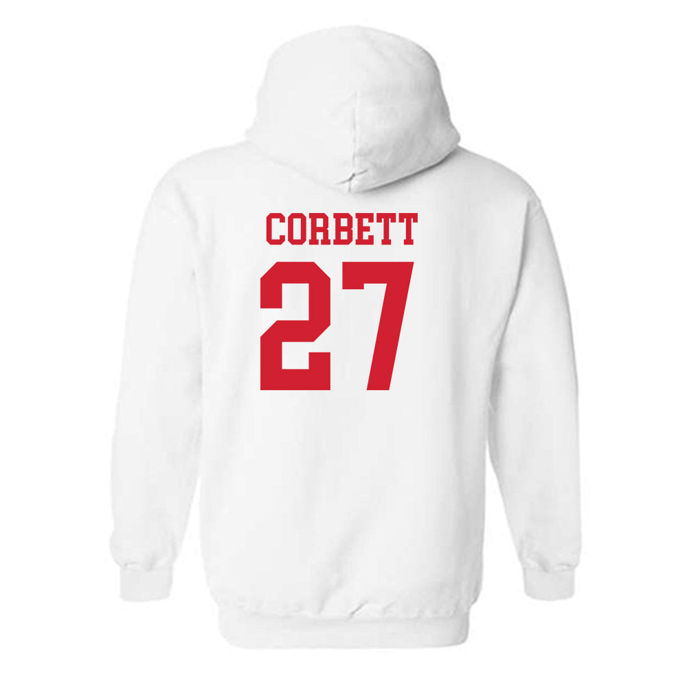 Fairfield - NCAA Women's Soccer : Sydney Corbett - Hooded Sweatshirt Classic Shersey