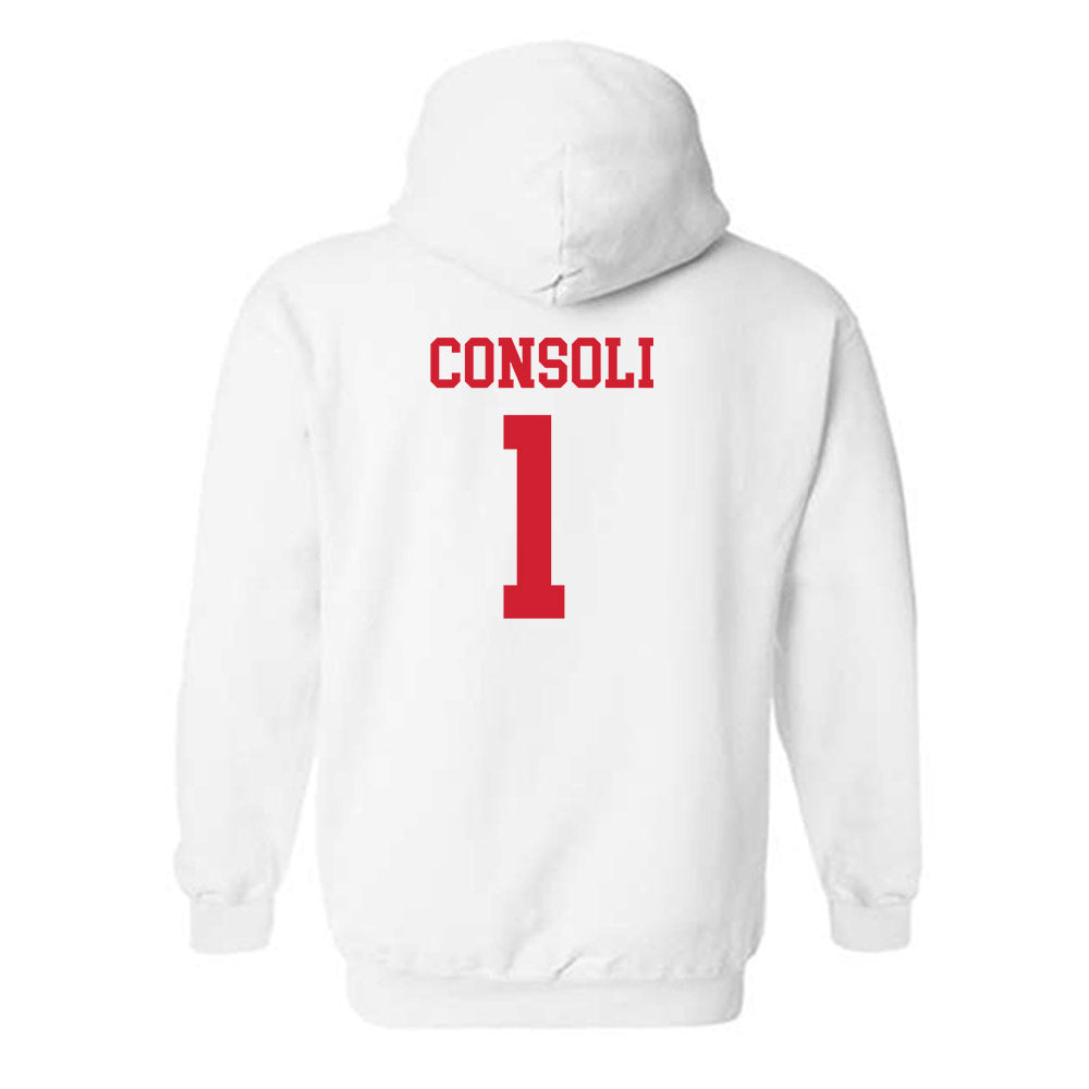 Fairfield - NCAA Men's Lacrosse : Will Consoli - Hooded Sweatshirt Classic Shersey