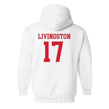 Fairfield - NCAA Men's Lacrosse : Nate Livingston - Hooded Sweatshirt Classic Shersey