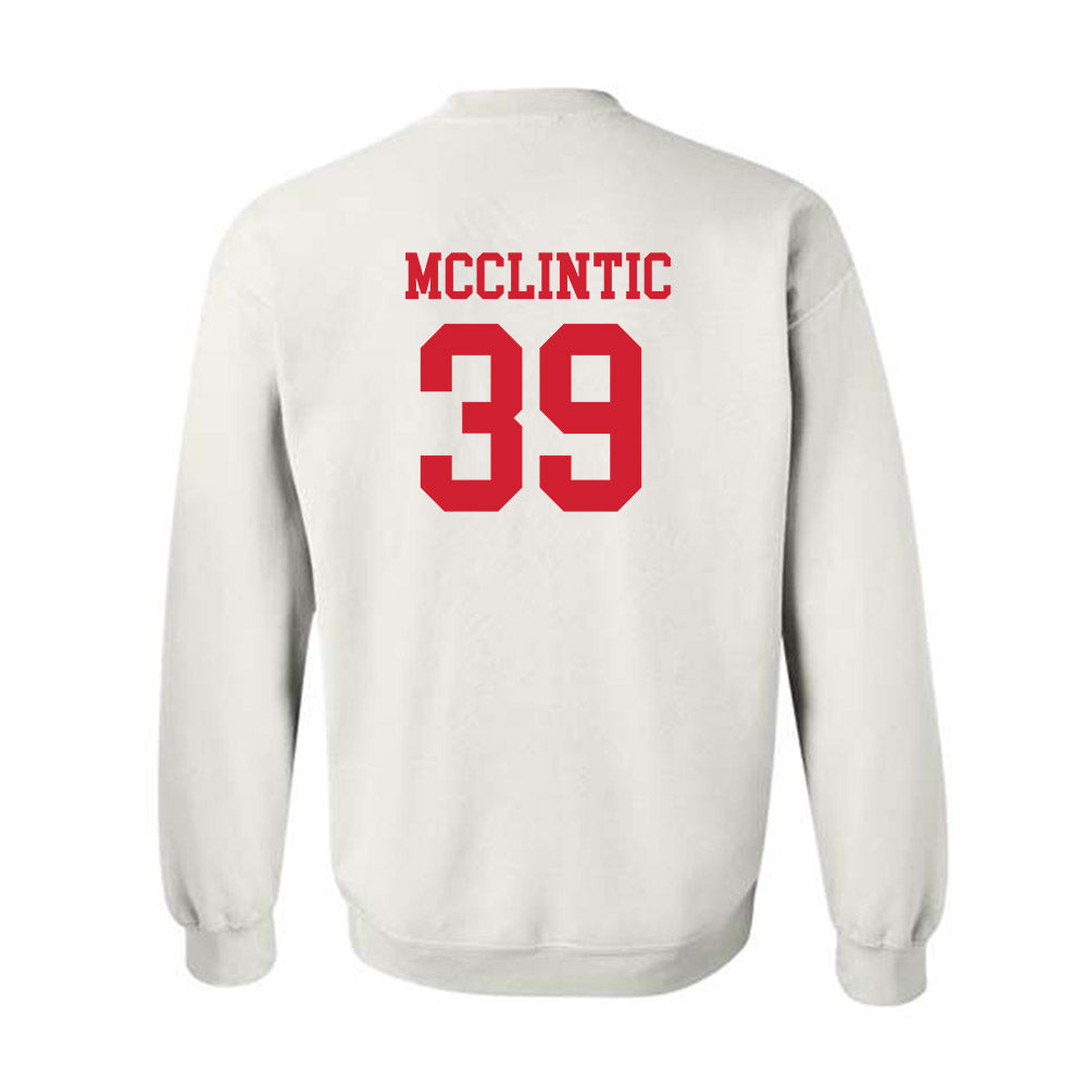 Fairfield - NCAA Men's Lacrosse : Austin McClintic - Crewneck Sweatshirt Classic Shersey