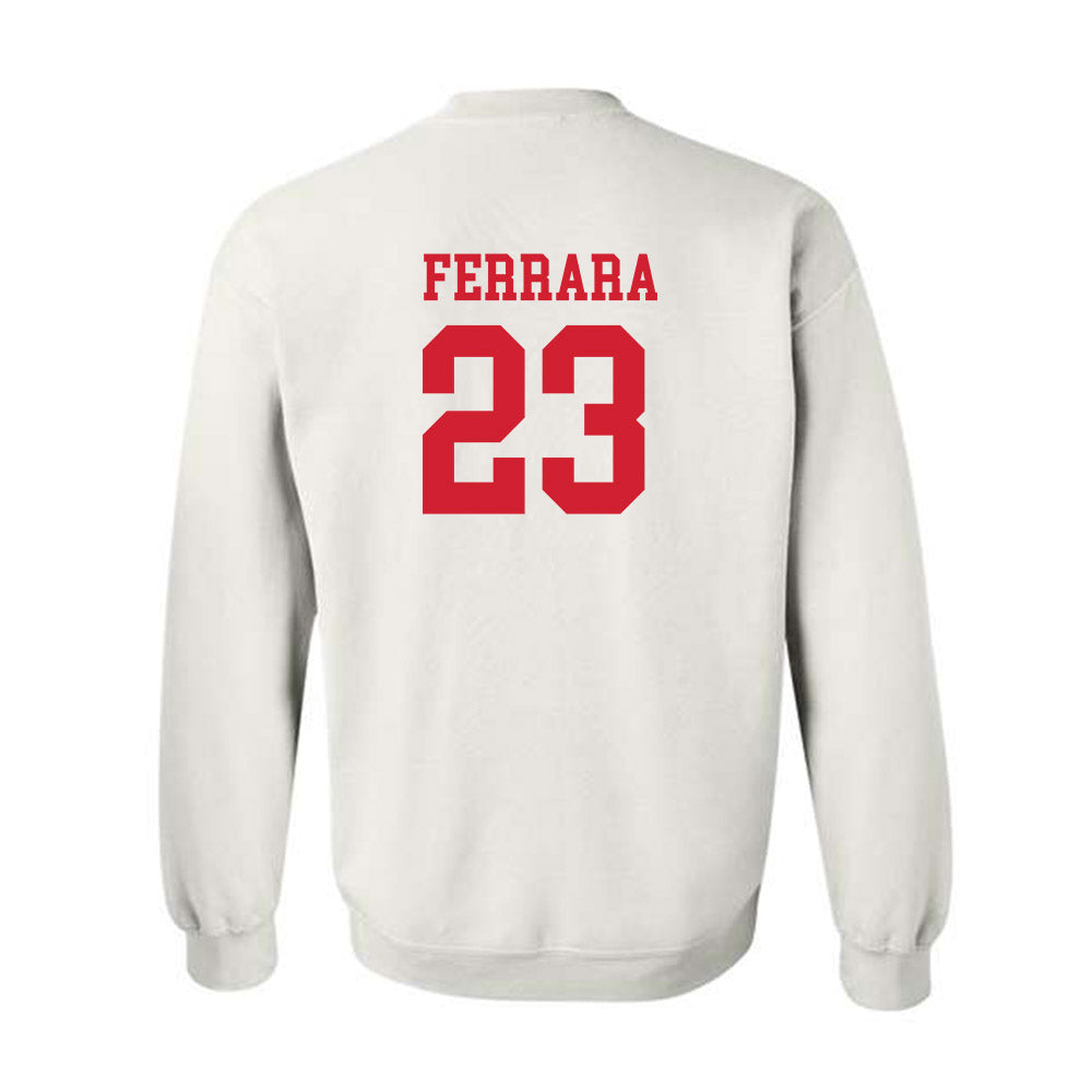 Fairfield - NCAA Baseball : Dean Ferrara - Crewneck Sweatshirt Classic Shersey