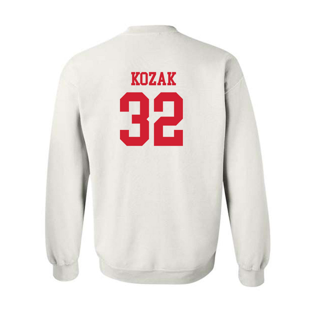 Fairfield - NCAA Women's Lacrosse : Amanda Kozak - Crewneck Sweatshirt Classic Shersey