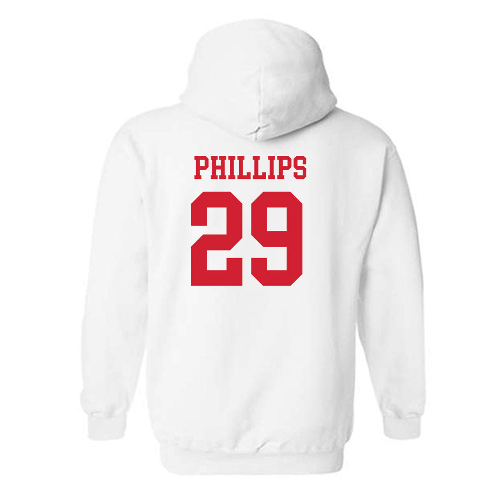 Fairfield - NCAA Baseball : Peter Phillips - Hooded Sweatshirt Classic Shersey