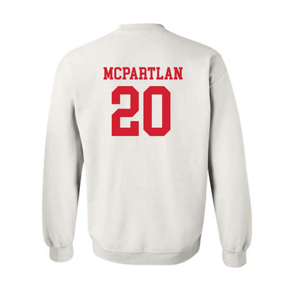 Fairfield - NCAA Men's Basketball : Ryan McPartlan - Crewneck Sweatshirt Classic Shersey