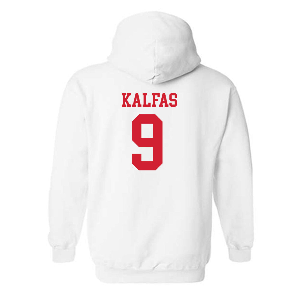 Fairfield - NCAA Baseball : Matthew Kalfas - Hooded Sweatshirt Classic Shersey