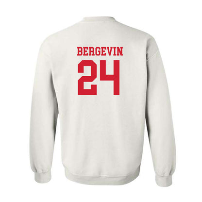 Fairfield - NCAA Baseball : Matt Bergevin - Crewneck Sweatshirt Classic Shersey