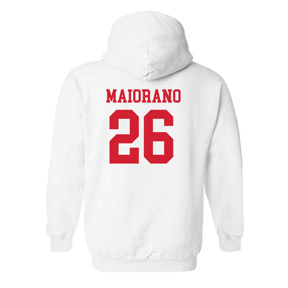 Fairfield - NCAA Baseball : Ryan Maiorano - Hooded Sweatshirt Classic Shersey