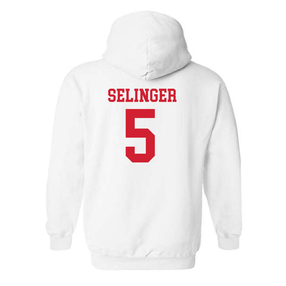 Fairfield - NCAA Baseball : Zach Selinger - Hooded Sweatshirt Classic Shersey