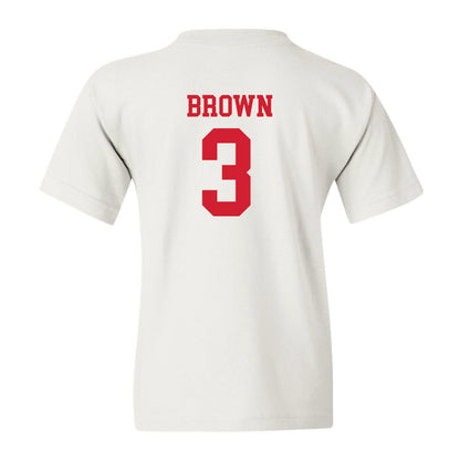 Fairfield - NCAA Women's Basketball : Janelle Brown - Youth T-Shirt Classic Shersey