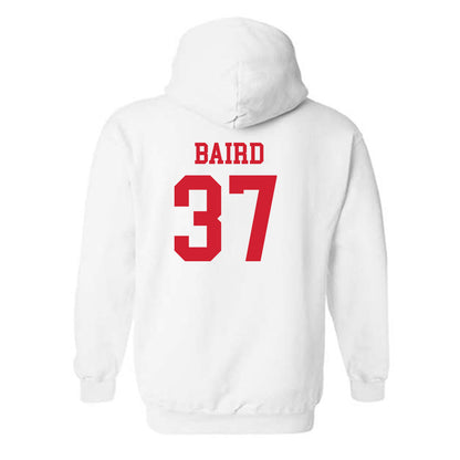 Fairfield - NCAA Baseball : Noah Baird - Hooded Sweatshirt Classic Shersey