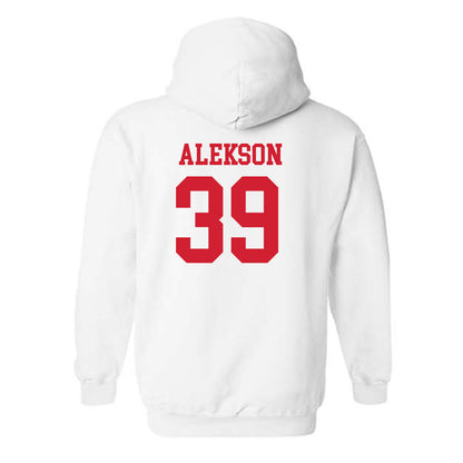 Fairfield - NCAA Baseball : Ben Alekson - Hooded Sweatshirt Classic Shersey