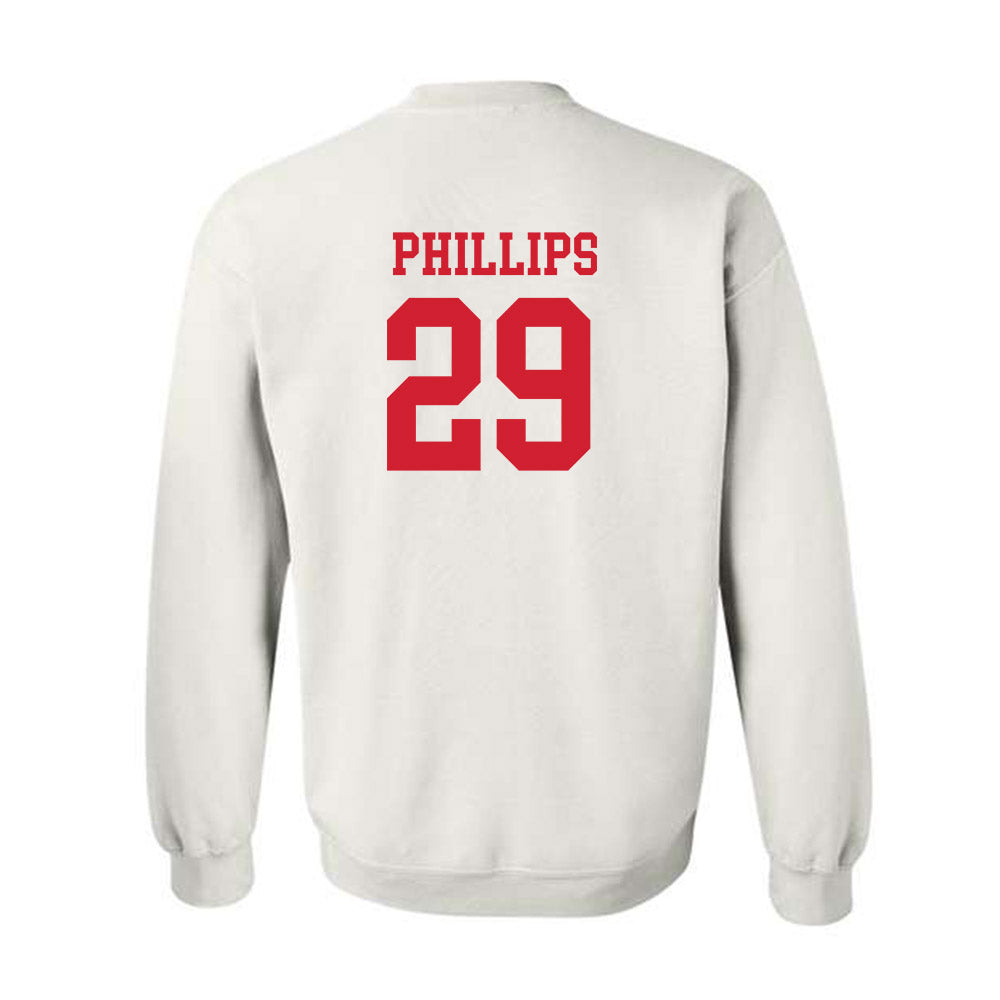 Fairfield - NCAA Baseball : Peter Phillips - Crewneck Sweatshirt Classic Shersey