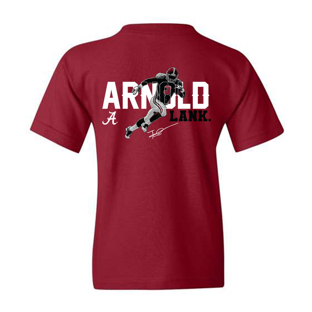 LANK - NCAA Football : Terrion Arnold - Individual Caricature Youth T-Shirt