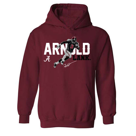 LANK - NCAA Football : Terrion Arnold - Individual Caricature Hooded Sweatshirt