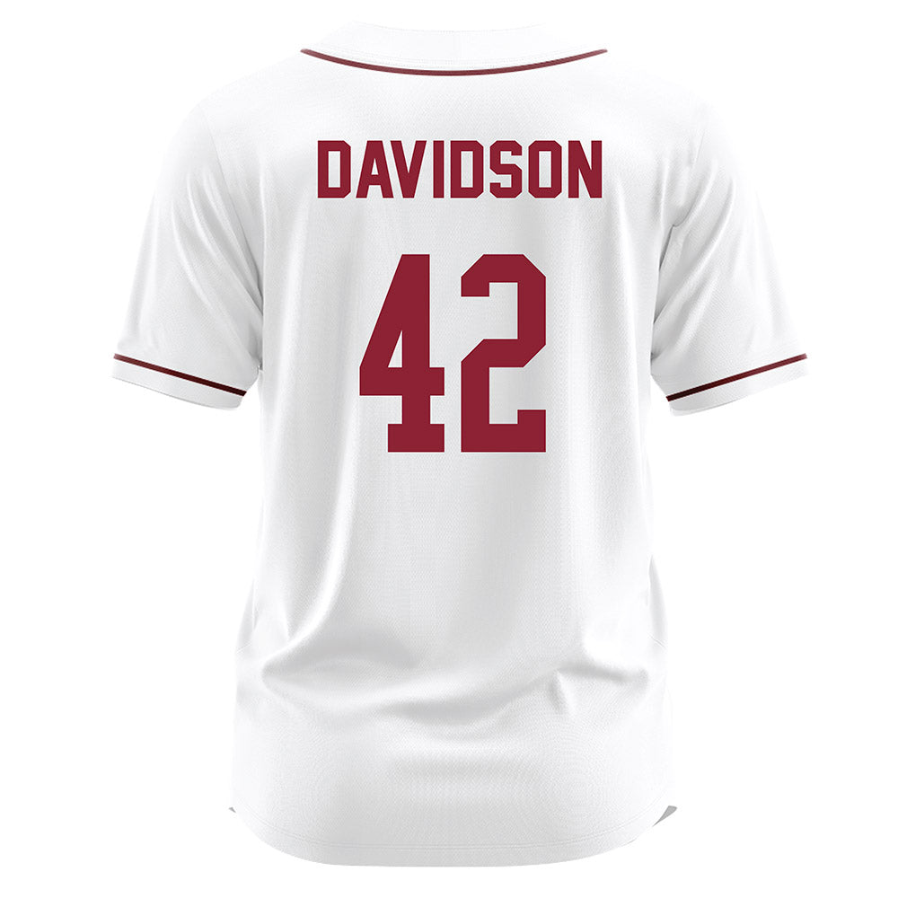 SCU - NCAA Softball : Leiora Davidson - Baseball Jersey