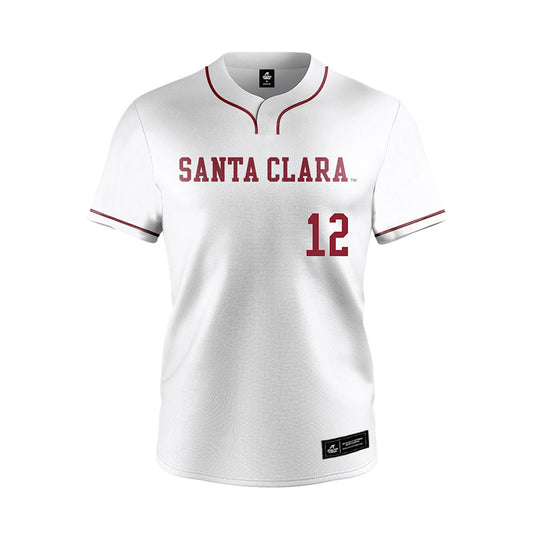 SCU - NCAA Softball : Morgan Salmon - Baseball Jersey