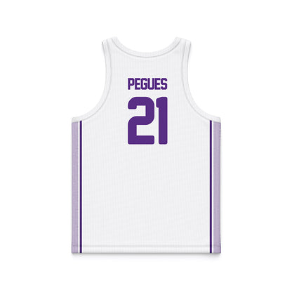 North Alabama - NCAA Women's Basketball : Rhema Pegues - Basketball Jersey