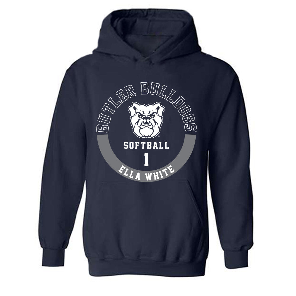 Butler - NCAA Softball : Ella White - Hooded Sweatshirt Generic Shersey